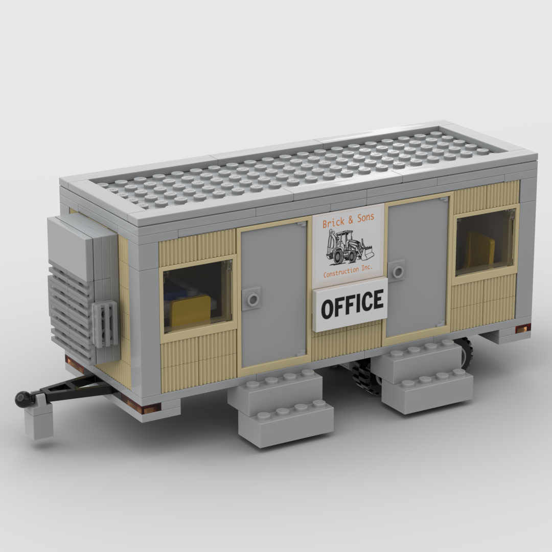 Brick & Sons Custom Lego™ Office Trailer