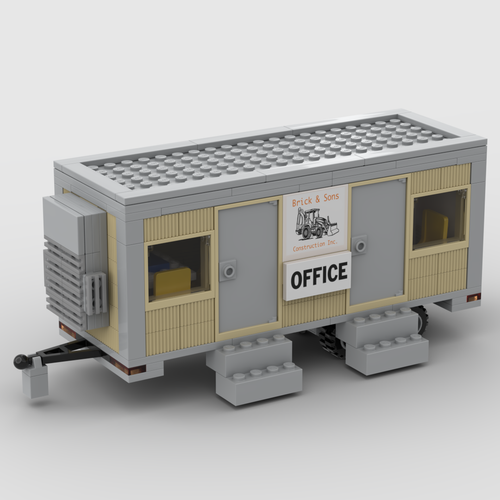 Brick & Sons Custom Lego™ Office Trailer