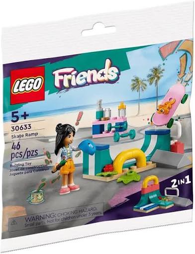 Lego Friends Skate Ramp Polybag 30633