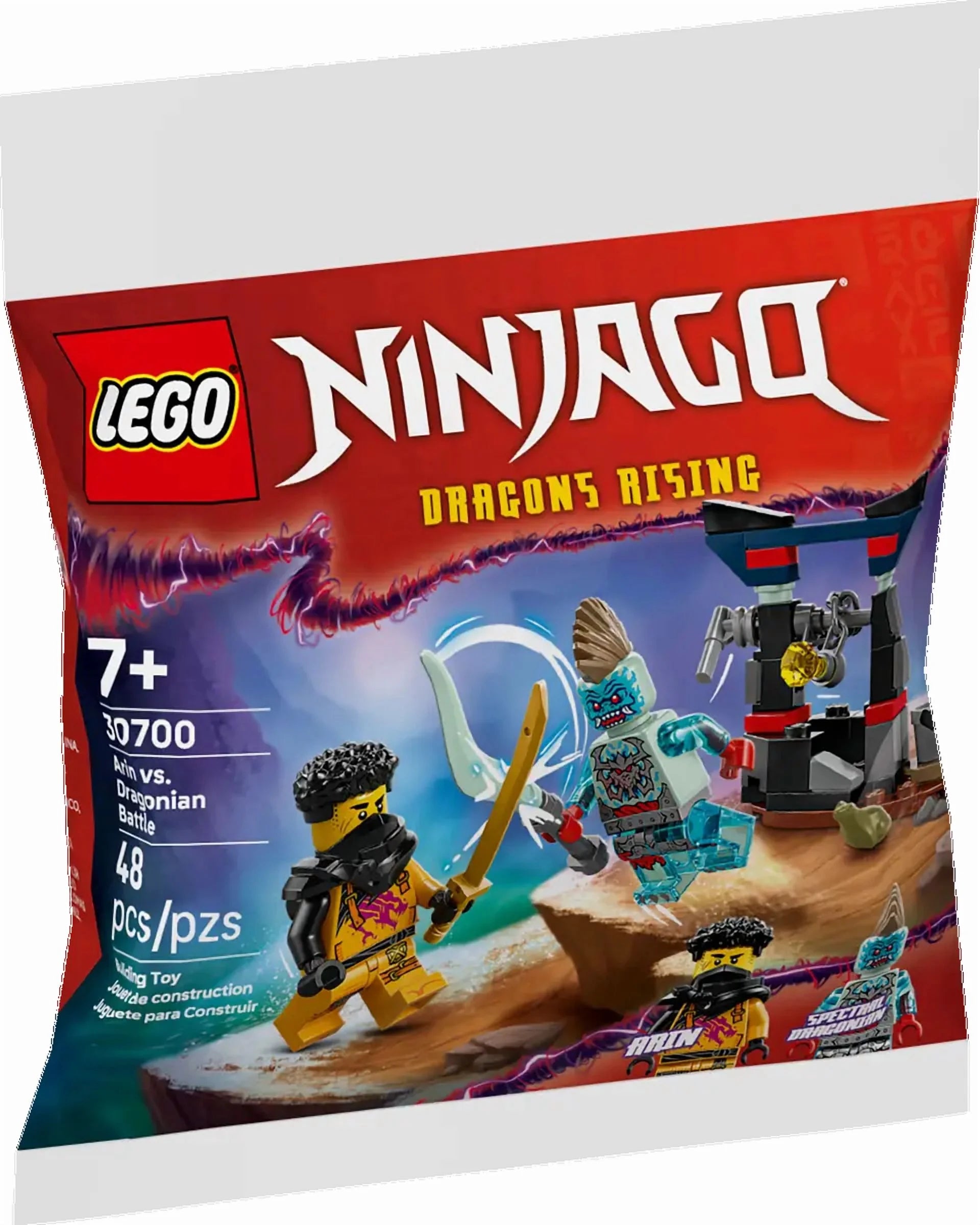 Lego Ninjago Dragons Rising Arin Vs Dragonia 30700